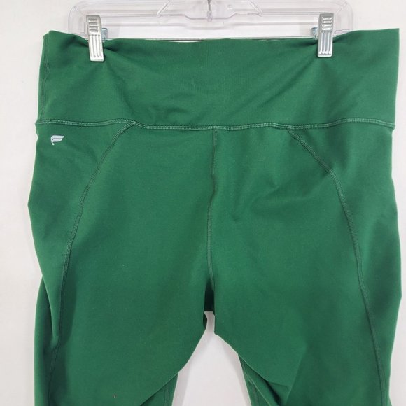 Fabletics Powerhold Women's Athletic Cropped Leggings Green Size XL - Picture 8 of 9